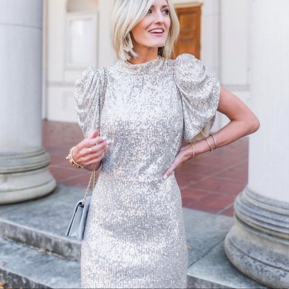 Midi Sequin Dress